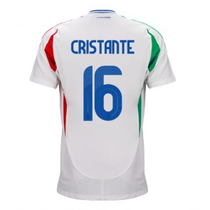 Italien Bryan Cristante #16 Udebanetrøje EM 2024 Kort ærmer